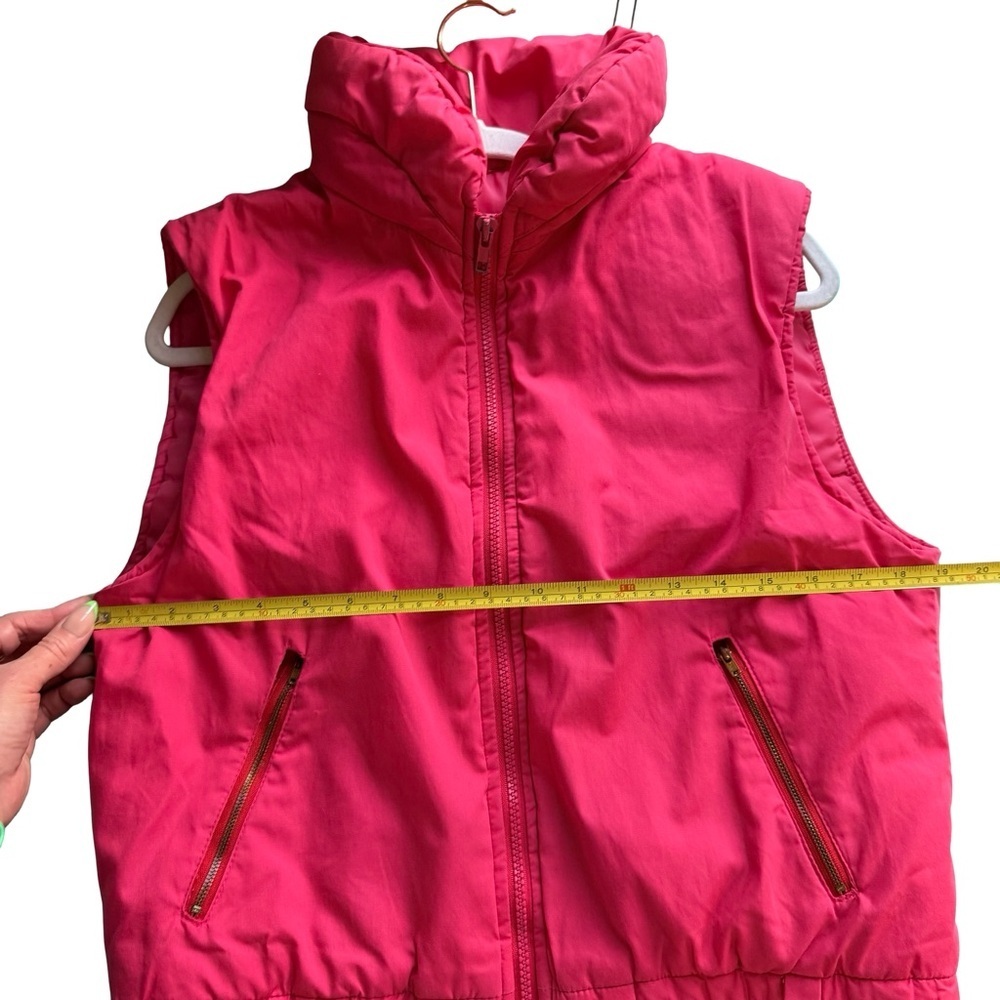 Vintage Competition By Pedigree Puffer Vest Size S Retro 90s Ski Outerwear - Picture 11 of 15